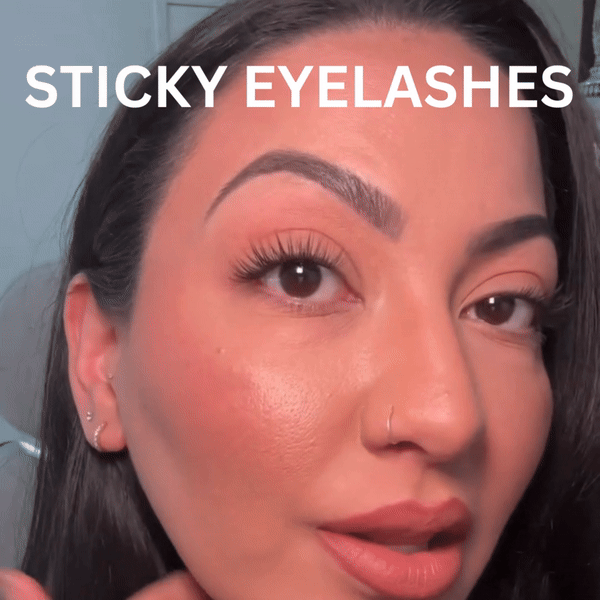Sticky Eyelashes